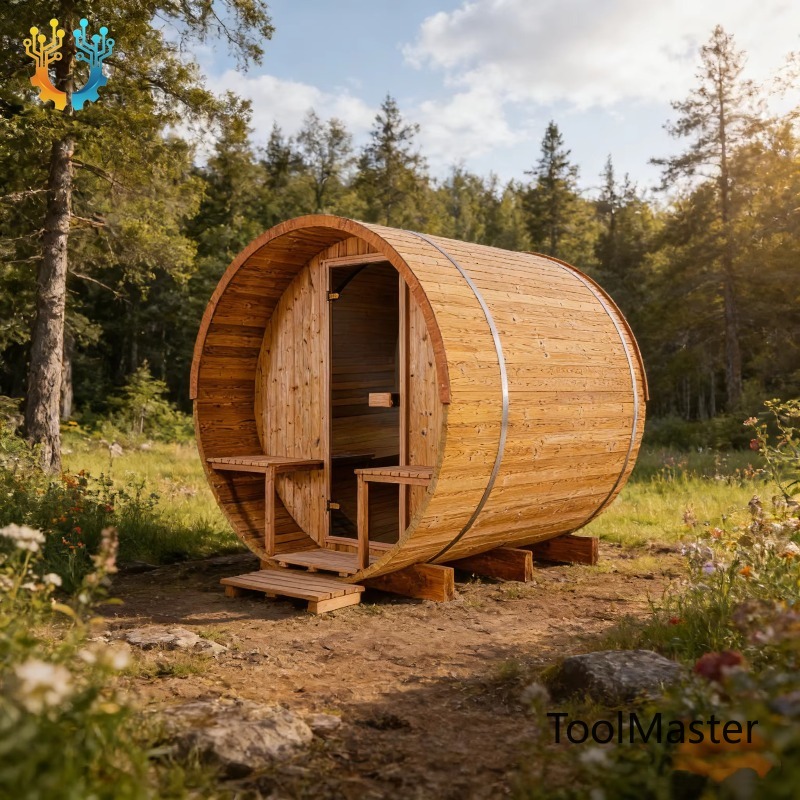 Wellness Resort Spa - 2026 Premium Karbonize Ladin Buharlı Sauna
